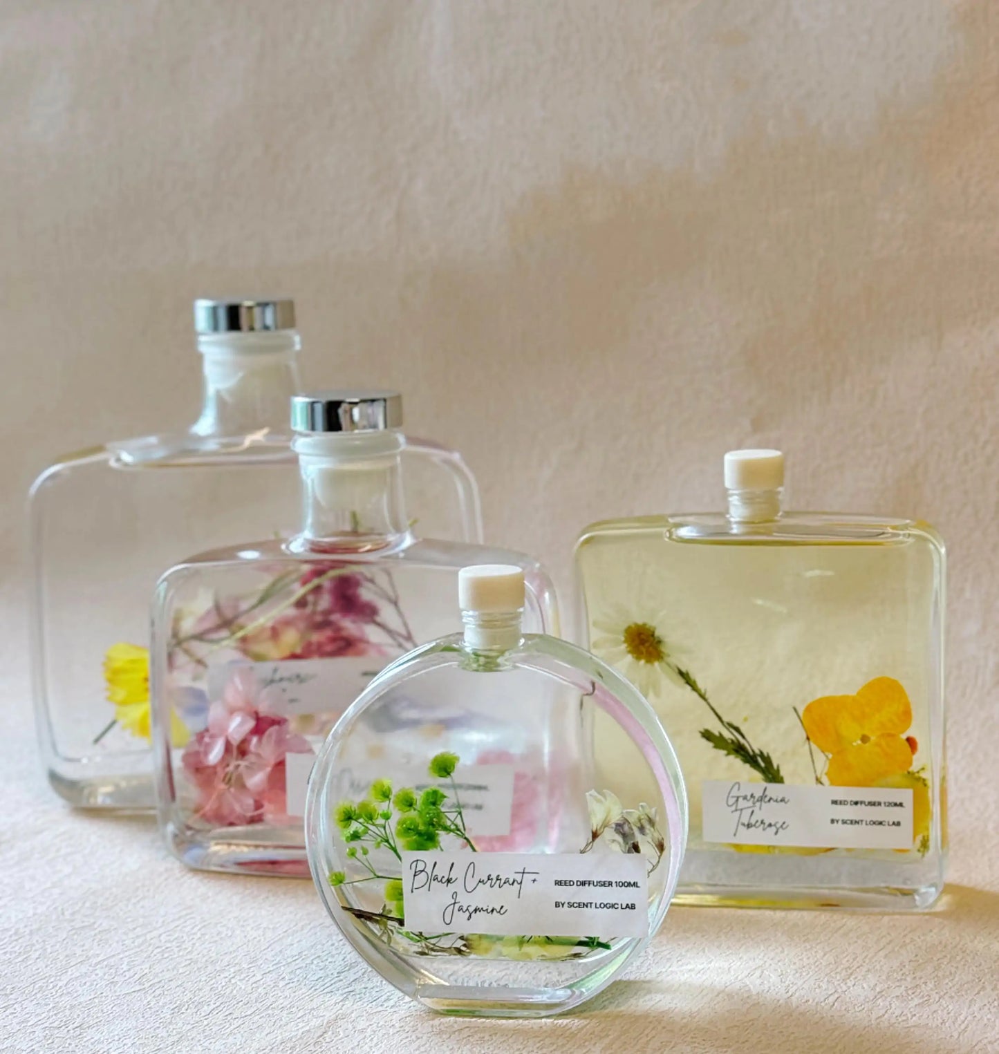 Botanical Reed Diffuser – 3.4 OZ | Natural Home Fragrance & Elegant Gift